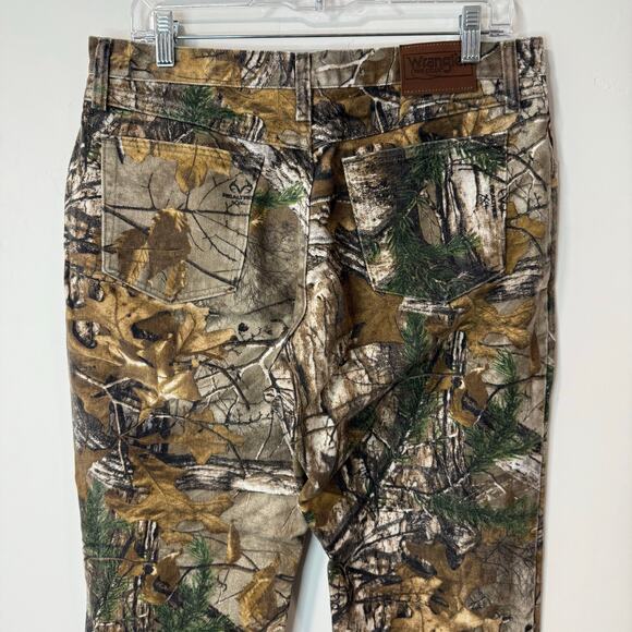 Wrangler Pro Gear Women's Camo Print Jeans Allover Print Hunting Western 12 - Picture 5 of 7